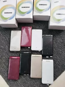 Samsung Galaxy Folder SM-G1600 Dual Sim 16GB Android LTE 3.8" Flip Phone - Picture 1 of 39