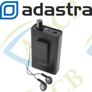 Adastra Induction Loop Receiver w/ in-ear headphones, Volume control Sound - Picture 1 of 3