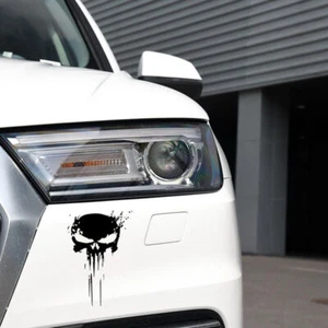 Skull Car Sticker Blood Vinyl Decals Stickers Funny Styling Motorcycle Decorate - Picture 1 of 5