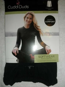 NWT Women's Cuddl Duds Softwear with Stretch Long Sleeve Crew Top  assorted - Picture 1 of 63