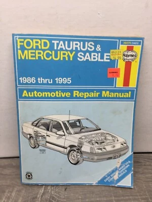 Mercury Sable  Ford Taurus Repair Manual 1986-1995 Haynes 36074 Repair Manual - Image 1 of 4