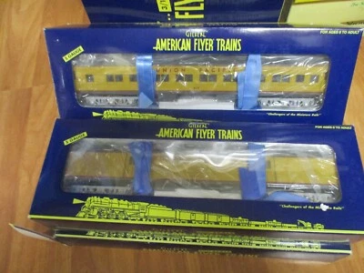 Amer Flyer 6-48983 UP Heavyweight Passenger cars x 2 (6/25/23) - Image 1 of 3