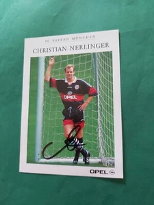 FC Bayern München , C. Nerlinger , Autogrammkarte, Fussball - Picture 1 of 1