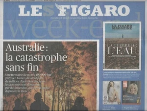 The Figaro No 23452 10/01/2020 Fire Marshall Australia/Takada/Back Literary - Picture 1 of 4