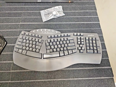 Perixx PeriBoard-612 Ergonomic Keyboard - Black - Image 1 of 4