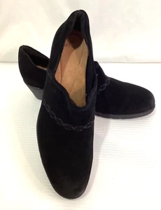 Earth Origins Damen-Slipper 11M Größe Opalleder Wildleder schwarz bequeme Halbschuhe - Bild 1 von 9