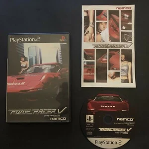 Ridge Racer V 5 - PS2 Playstation 2 NTSC-J Japan Racing Drifting Game w Manual - Picture 1 of 5