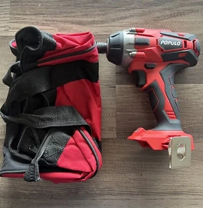 Populo 20V Max Lithium Ion ¼” Impact Driver - CIDL-2003 Tool Only Read/s - Picture 1 of 3