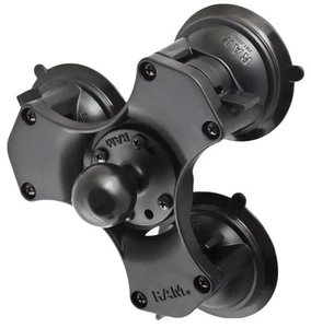 SUPPORTO TRIPLA VENTOSA CON ATTACCO A SFERA DI TIPO C RAM-MOUNT RAP-365-224-1U - Imagen 1 de 1