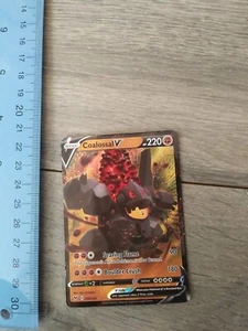 Coalossal V Vivid Voltage HOLO RARE Pokemon Card - Picture 1 of 3