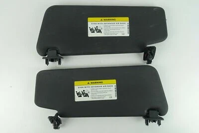 2008-11 梅赛德斯-奔驰 C 级遮阳板套装原始设备制造商司机乘客黑色 LH 右握 — 第 1/4 张图片