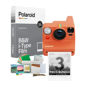 Polaroid Now Plus Generation 3 Coral Instant Camera with Film and Film Kit - Picture 1 of 10