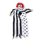 Clown Doll Scary Eerie Clown Doll Decoration Hanging Clown Doll Ornament Tdm