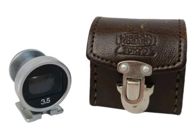 Nikon Nippon Kogaku 3.5cm VIEW Finder 35mm For Nikon S  W/Case Great Condition - Image 1 of 4