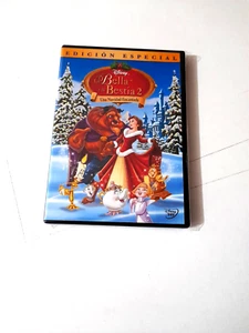 DVD "LA BELLA Y LA BESTIA 2 UNA NAVIDAD ENCANTADA" EDICION ESPECIAL WALT DISNEY - Imagen 1 de 2