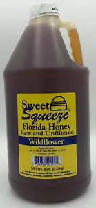 Sweet Squeeze roher Wildblumenhonig - nicht pasteurisiert & ungefiltert - 6 Pfund - Bild 1 von 3