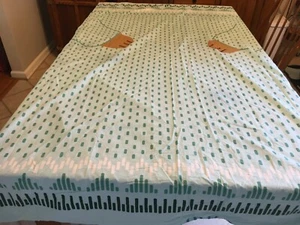 IKEA KAPPHAST twin bed Duvet "bear hug" abstract on green - Picture 1 of 6