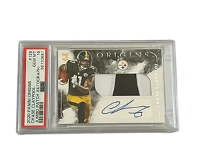 2020 PANINI ORIGINS CHASE CLAYPOOL AUTO ROOKIE CARD RC JUMBO PATCH PSA 10 #126 - Picture 1 of 2