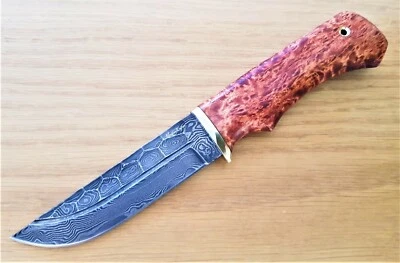 Nazarov Knives Russland Damast Outdoor Jagd Messer Беркут Handarbeit HRC 62 - Bild 1 von 4
