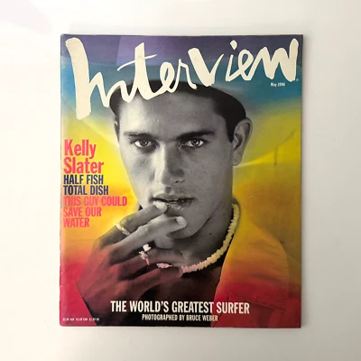 Interview Mag May 1996 Kelly Slater Bruce Weber Tina Turner Bill Paxton Fugees  - Image 1 of 4