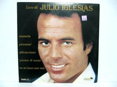 JULIO IGLESIAS L'ORO LORO DI DISCO DE VINILO RARO OXFORD ESTÉREO MANUELA ARISTON Foto 1 de 4