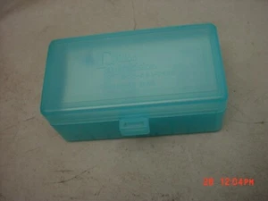 Dillon 10 Stück Kunststoff Munition Aufbewahrungsboxen 38/357 Mag - Bild 1 von 4