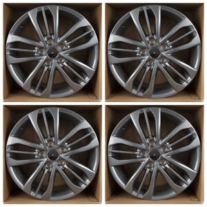 4 pcs 17inches Grey Replacement Wheel Rim for 2015 2016 2017 Toyota Camry 75171