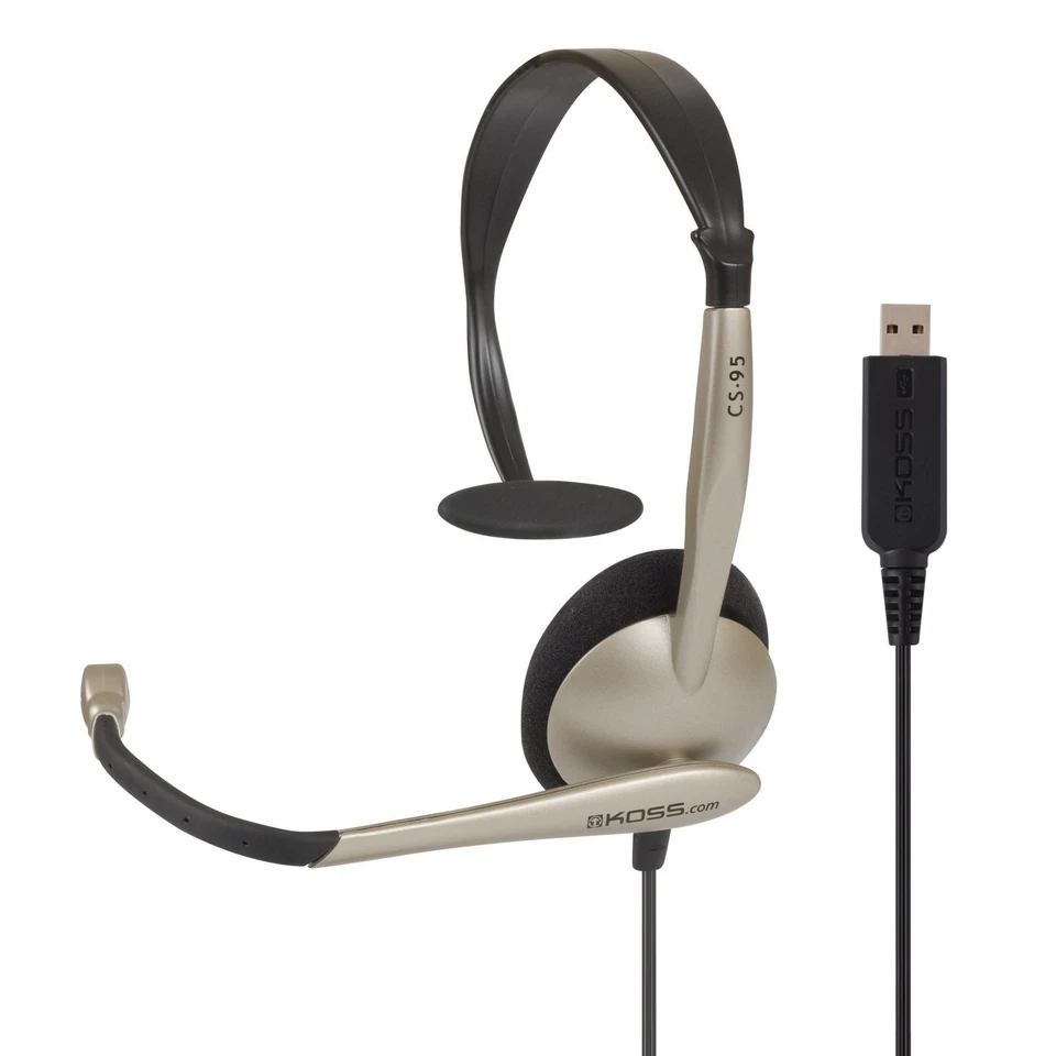 Koss CS95 USB Communication Headsets with MIC  - Image 1 of 1
