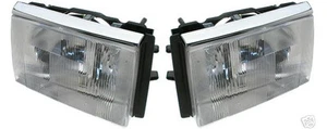 HEADLIGHT LAMP assembly PAIR SET LEFT & RIGHT NEW VOLVO 240 1372107 1372106 - Picture 1 of 3
