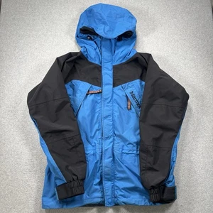 Marmot Jacket Mens S Black Blue 3 in 1 Goretex 3-ply Alpinist VTG Ski Snowboard - Picture 1 of 23