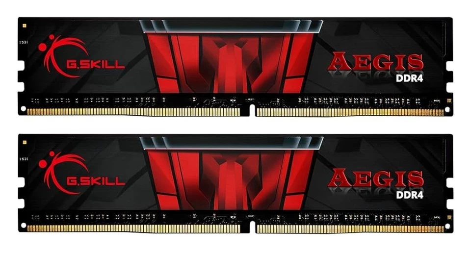 G.Skill Aegis 32GB (2x16GB) DDR4-3200 CL16 RAM Speicher Kit Arbeitsspeicher - Bild 1 von 1