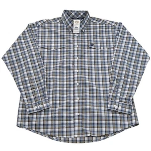 CINCH Plaid Long Sleeve Button Down Western Shirt MTW1107098 Men's Small - Picture 1 of 8