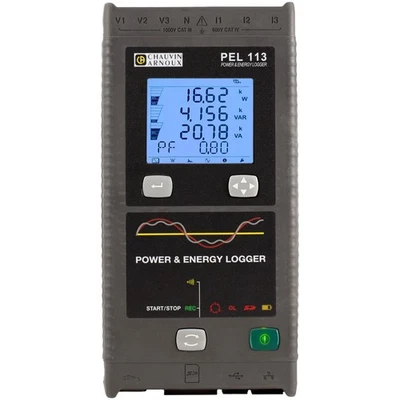Chauvin Arnoux PEL113 Power & Energy Logger Ethernet, IRD Server, USB, Wifi - Image 1 of 2