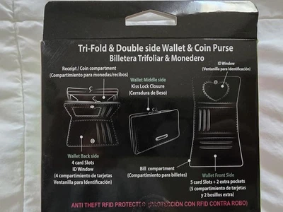 Cartera Nicole Lee Trefold Foto 1 de 4