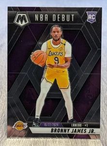 Bronny James Jr. Lakers 2024-25 Mosaic Panini NBA Debut RC #262 - Picture 1 of 2