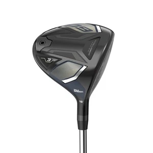 Left Handed Wilson Golf Club Staff D9 15* 3 Wood Stiff Graphite Very Good - Picture 1 of 4