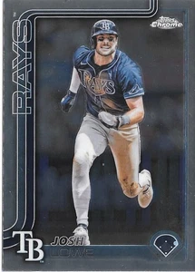 2025 Topps Chrome JOSH LOWE -TAMPA BAY RAYS- #111 - Picture 1 of 1