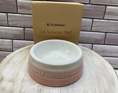 Le Creuset ❤️PET Bowl 80ml Powder Pink  for xs Dog &Cat New in Box - Image 1 of 4