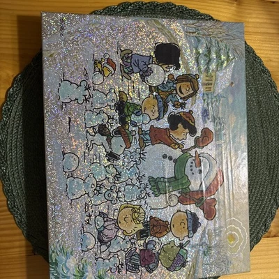 Винтажная головоломка Springbok Hallmark Peanuts And The Gang Winter Wonderland 500 новая нераспакованная - Изображение 1 из 3