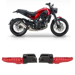 ˜2pcs Motorcycle Front Footpeg CNC T6063 Aluminum Alloy Replacement For - Picture 1 of 24