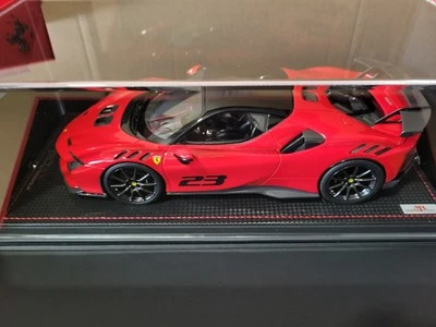 FERRARI SF90 XX STRADALE 1/18 Rosso Corsa MR COLLECTION MODELS FE041B - Immagine 1 di 4