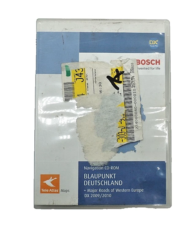 Navigation CD-ROM Blaupunkt, Major Roads of Western Europe DX 2009/2010 - Bild 1 von 4