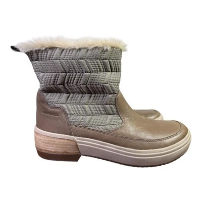 Bota aislante impermeable Merrell Haven Bluff Polar Brindle para mujer talla 10 Foto 1 de 4