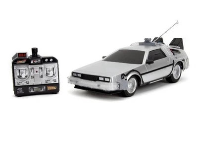 Jada - Back To The Future Time Machine DeLorean 1:16 Scale Radio Control R/C New - Image 1 of 4