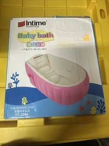 Intime Plastics Pink Inflatable Baby Tub - Picture 1 of 4