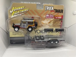 Johnny Lightning 1/64 Land Cruiser Trailer Version Figure - Picture 1 of 4