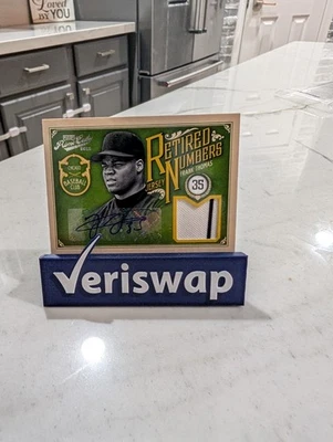 2012 Panini Prime Cuts FRANK THOMAS AUTO/Jersey GAME USED  Clean 5/5 - Image 1 of 4