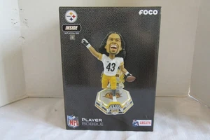 Troy Polamalu Pittsburgh Steelers Super Bowl XLIII Champs Bobblehead FOCO NEW - Picture 1 of 12