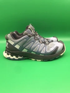 Salomon Women’s XA Pro 3D V8 Blue Hiking Trail Running Shoes SZ 6 - Picture 1 of 10
