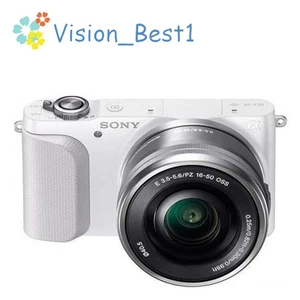 Sony Alpha NEX-3N Mirrorless Digital Camera White 16MP，E3.5-5.6/OSS 16-50mm Lens - Picture 1 of 13